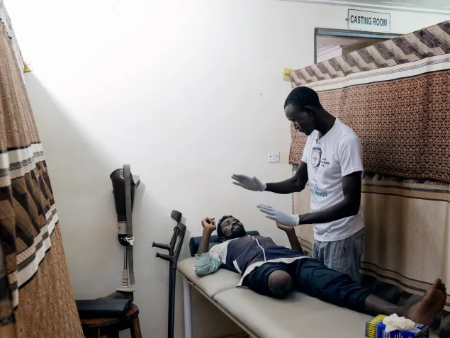 physiotherapy and psychosocial support.