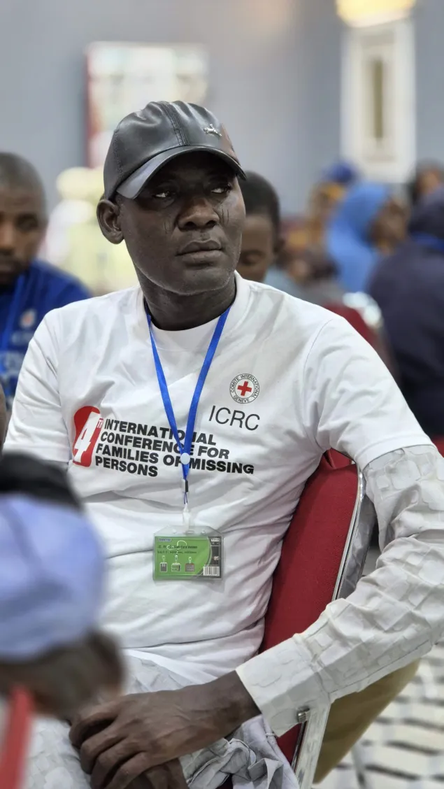 Ali Idriss, family member of the missing