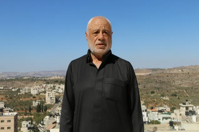 Mraweh Abdelhaqq had farmed his lands for decades before being unable to reach them today.