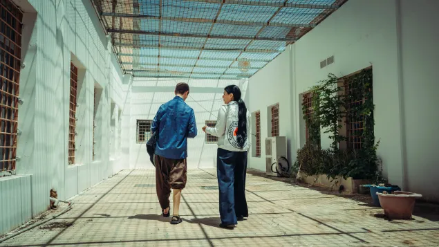 Visiting-detainees-in-Kasnazan-Prison-in-Erbil-Iraq