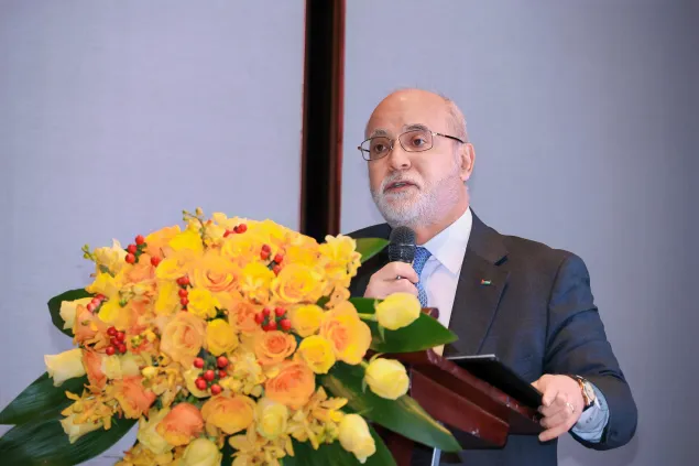 H.E. Mr. Hussam Al Husseini, Ambassador of the Hashemite Kingdom of Jordan.