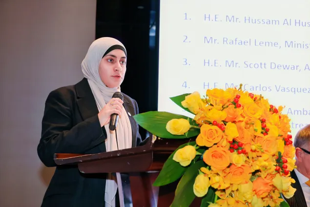 Ms. Marwa Shabbar, Head of Legal Department of the ICRC Regional Delegation for East Asia.