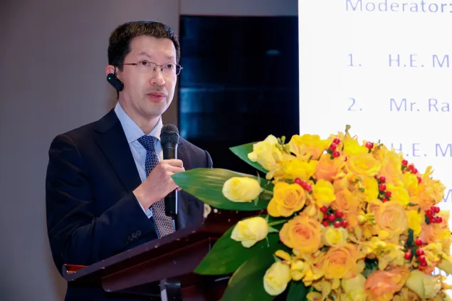 H.E. Mr. Liang Yu, Ambassador and Vice President, Red Cross Society of China - Secretariat of the National International Humanitarian Law Committee.