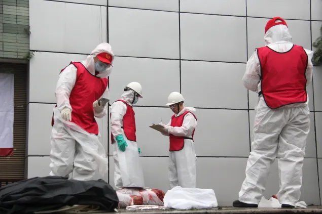 Field exercises for emergency response in mass casualty incidents