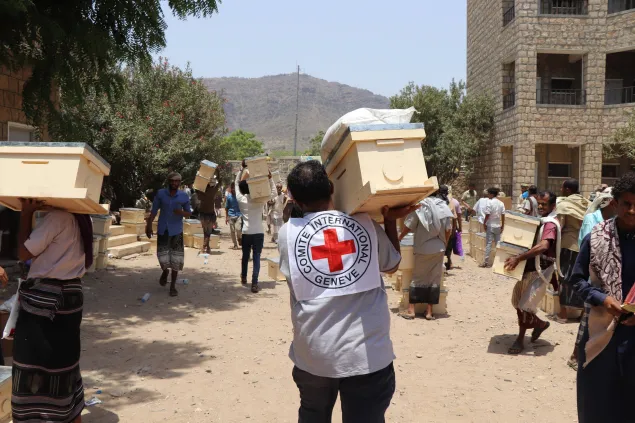 ICRC's humanitarian impact in Yemen 2025