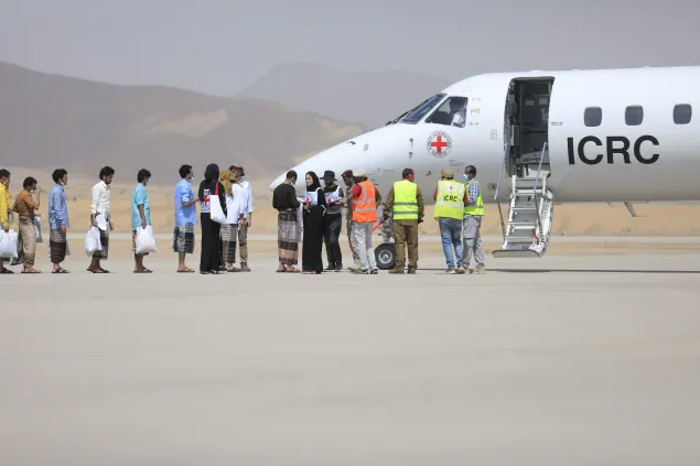 ICRC's humanitarian impact in Yemen 2025