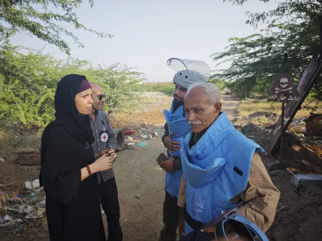 ICRC's humanitarian impact in Yemen 2025