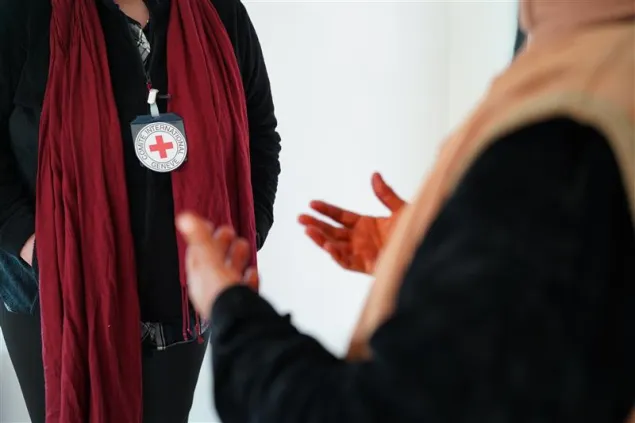 A family of missing person due to the conflict in Syria