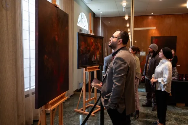 Absence focuses on the human condition as seen through various forms of disappearance.  © Devon Shoob/Embassy of Switzerland in the United Kingdom