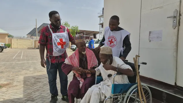 73 years old Baba Garba Usman reunited with his family in Gilsume Community, Bursari LGA, Yobe State