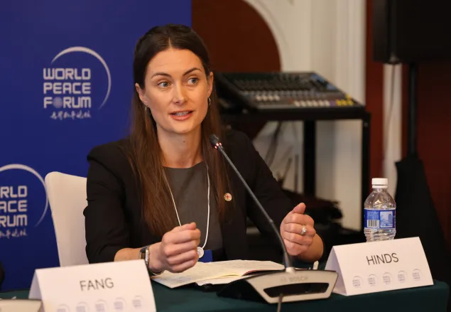 Georgia Hinds, Legal Adviser of the ICRC