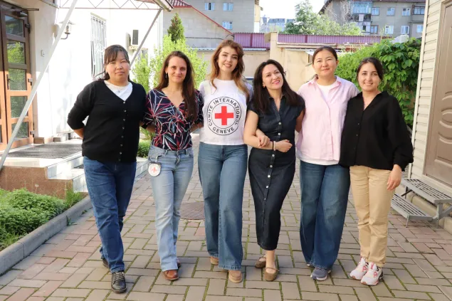 ICRC’s MHPSS Central Asia team. 