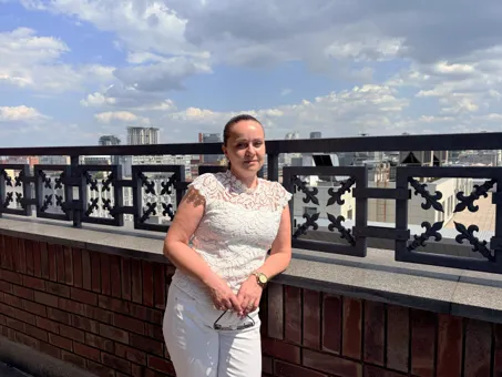 Hanna Ostakhova, Head of the Dnipropetrovsk and Donetsk Regional Branch of the State Criminal and Executive Service Health Centre of the Ministry of Justice of Ukraine.