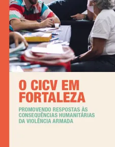 Capa do folheto "O CICV em Fortaleza"