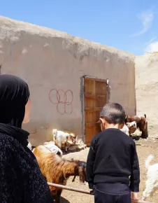 Family of missing with her grandson