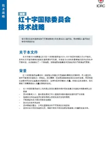 ICRC technology strategy summary