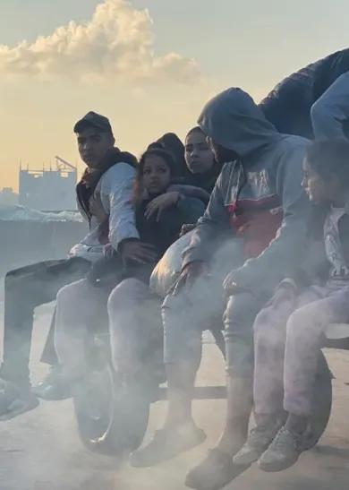 Gaza cease fire people January 2025