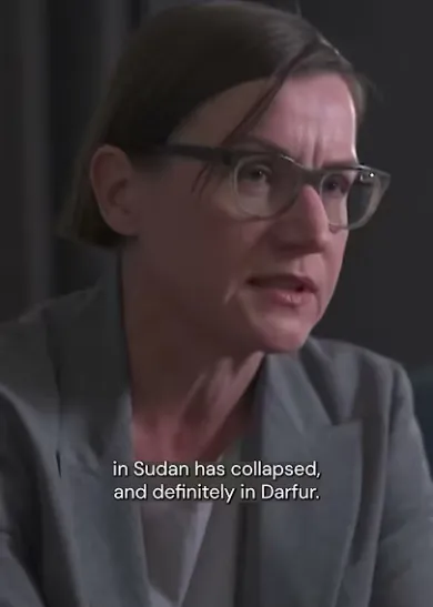 video from icrc president talking about the situation in Sudan
