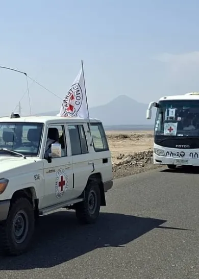 Evacuation of 161 people from Mekelle, Tigray to Semera, Afar 