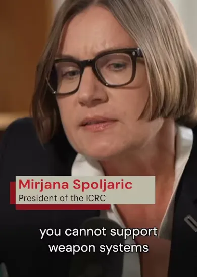 ICRC President Mirjana Spoljaric warns: Why technological progress must not outpace the rules designed to preserve humanity in war