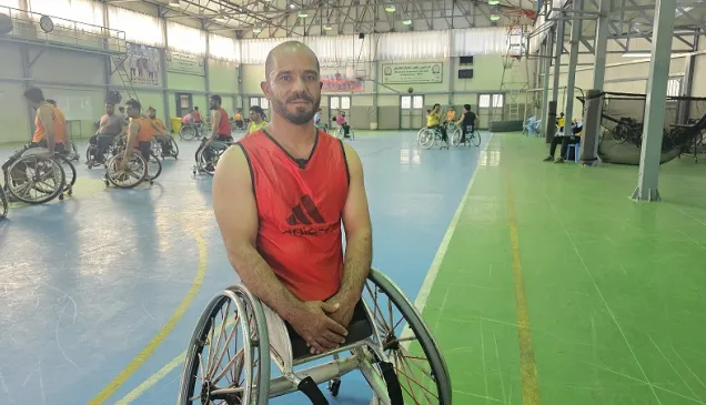 Afghanistan Wheelchair Basketball Players