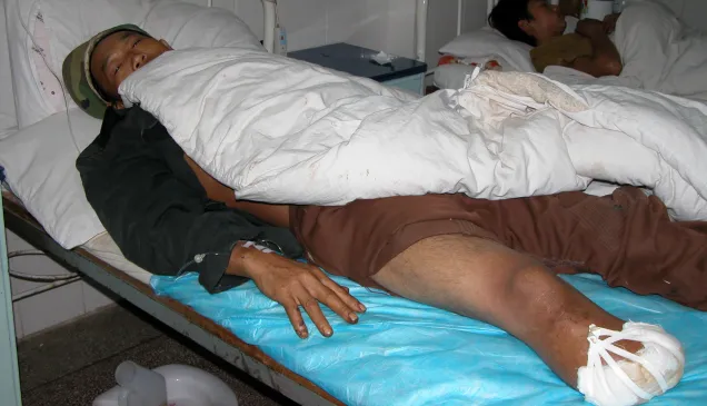 Yunnan. Orthopaedic rehabilitation centre in cooperation with ICRC.