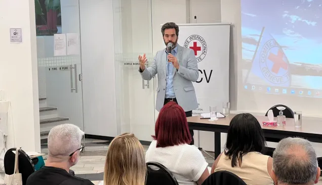Fala na abertura do I Encontro de Facilitadores do AMS