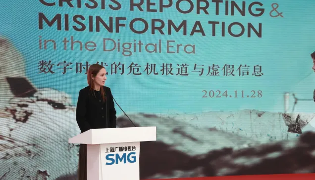Opening remarks were delivered by Patricia Rey, ICRC’s Head of Global Communications.