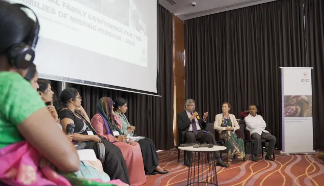 First National Conference for the Families of Missing Persons in Sri Lanka. ICRC