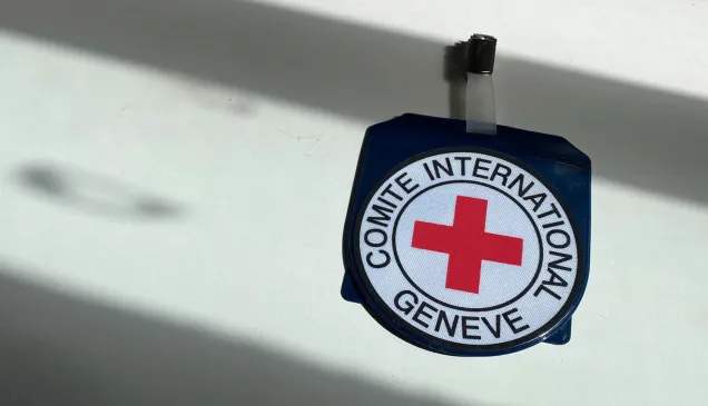 ICRC Emblem badge simple