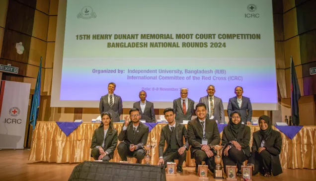 Promoting principles of IHL through moot court