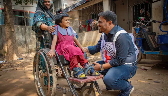 Supporting people with disabilities in Bangladesh