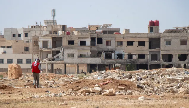Syria - Rural Damascus - WeC Disposals_ by ICRC Ammar Saboh