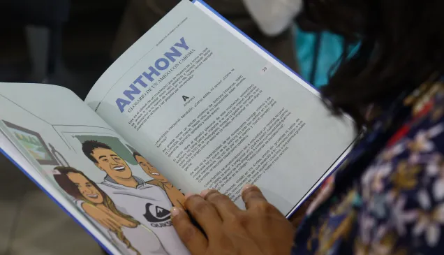 Una fotografía del libro