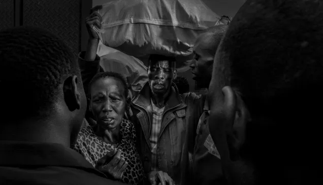 Part of some 1,200 households of returnees the ICRC assisted in Kuajok, Warrap State in September with essential household items. 