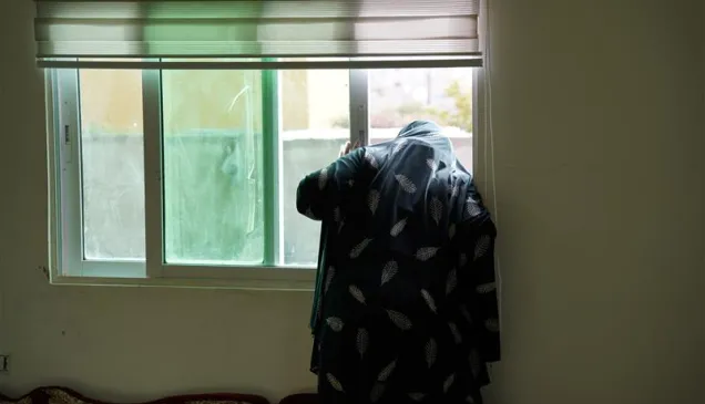 Family of missing person due to the conflict in Syria