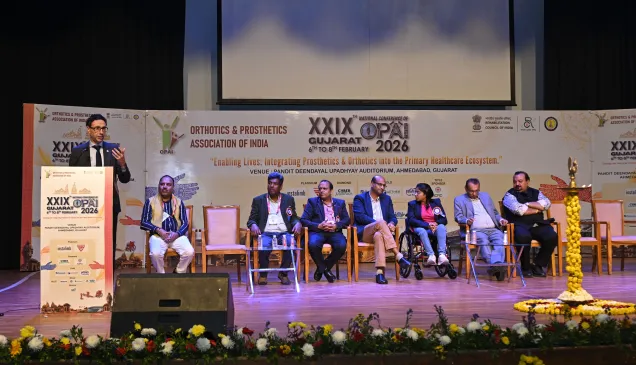 The 29th National Conference of the Orthotics and Prosthetics Association of India (OPAI), held in Ahmedabad from February 6-8, brought together over 700 national and international delegates.