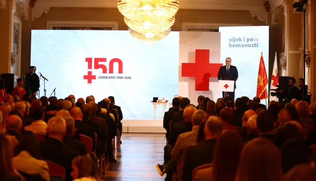 Montenegro - Red Cross of Montenegro 150th Anniversary