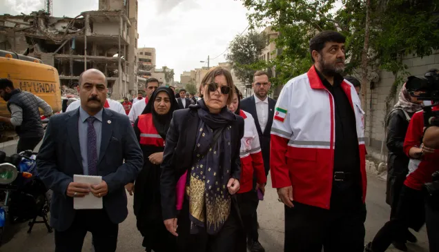 April 2026 ICRC President visits Iran