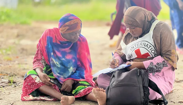 Red Cross message