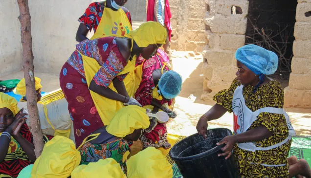 des farines infantiles locales pour lutter contre la malnutrition 