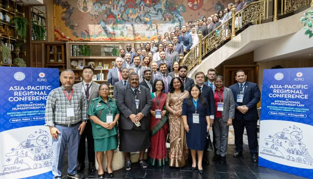 Asia-Pacific Regional Conference on International Humanitarian Law in Bangkok, Thailand held from 18 to 20 August 2026.