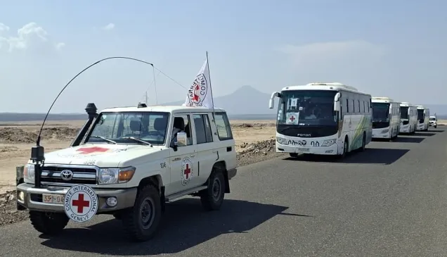 Evacuation of 161 people from Mekelle, Tigray to Semera, Afar