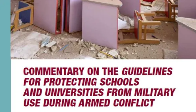 Commentary on the guidelines for protecting schools