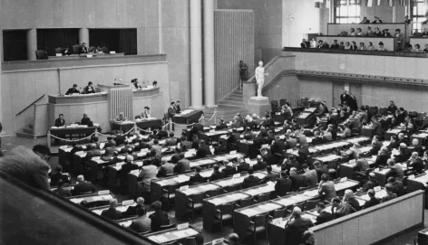 Conferencia diplomática de revisión de la Convención de Ginebra.