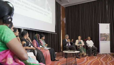 First National Conference for the Families of Missing Persons in Sri Lanka. ICRC