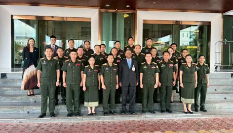 Laos IHL seminar for armed forces