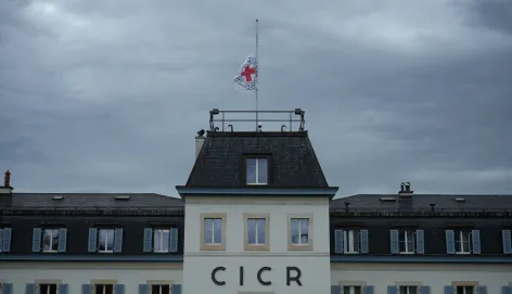 Emblem hallf mast