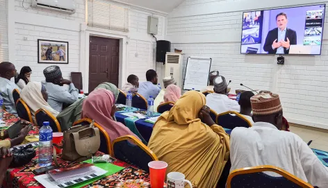 Families of the missing attend a virtual conference