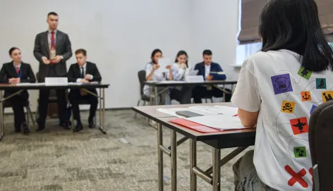 Конкурс имени Мартенса, выступление команд